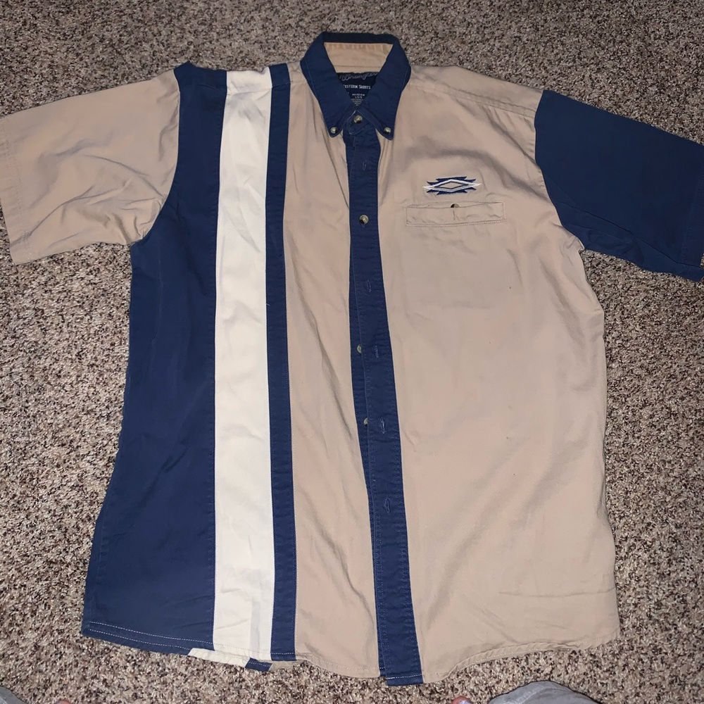 Vintage Wrangler Button Down